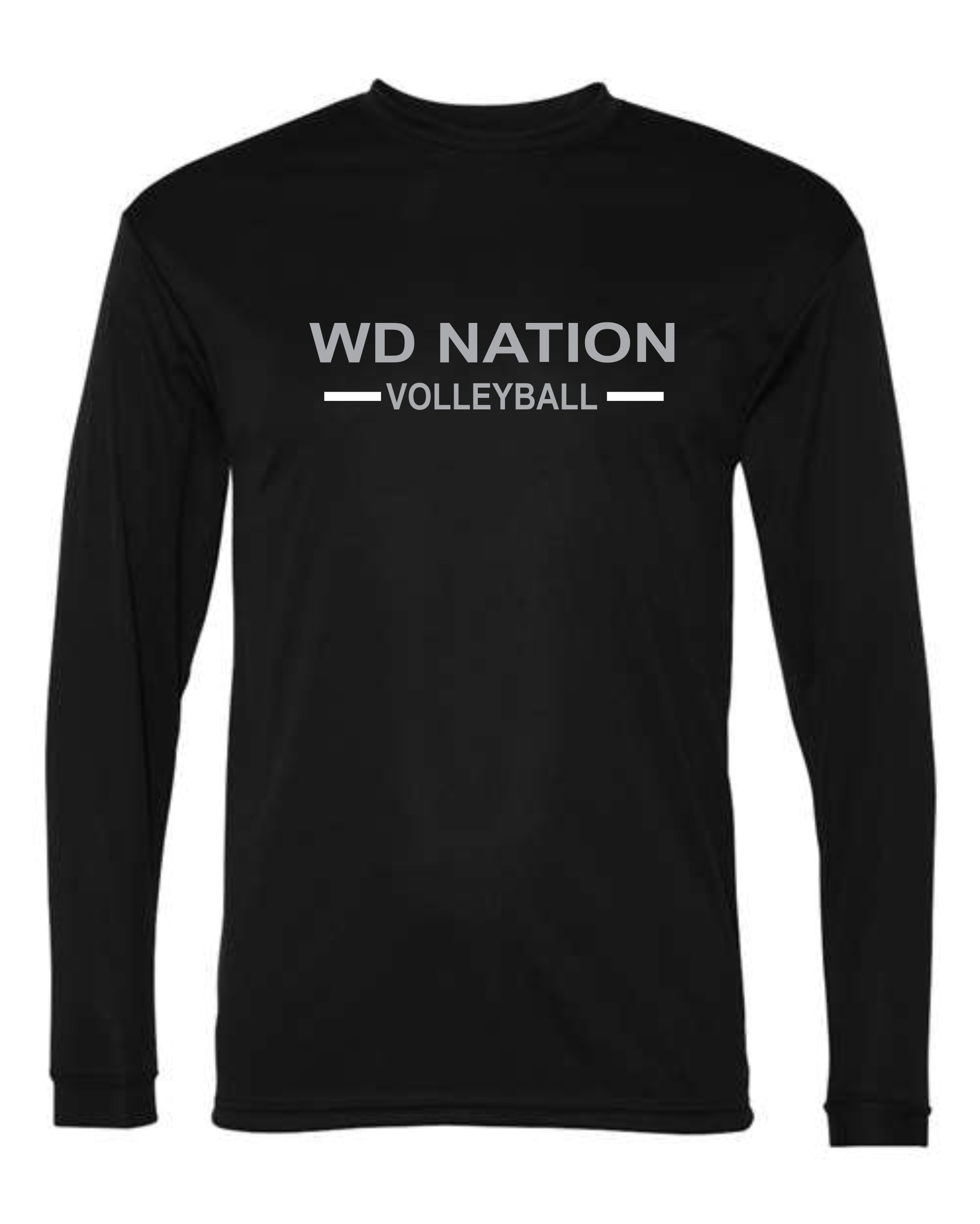 WD Nation Sport Tek dry fit long sleeve Option 1 image 2