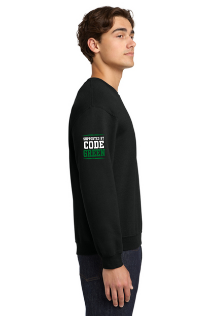 SHS Code Green Long Sleeve Cotton Tiger Paw
