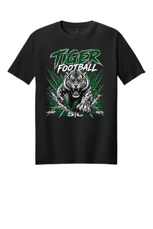 SHS Code Green Cotton T Football