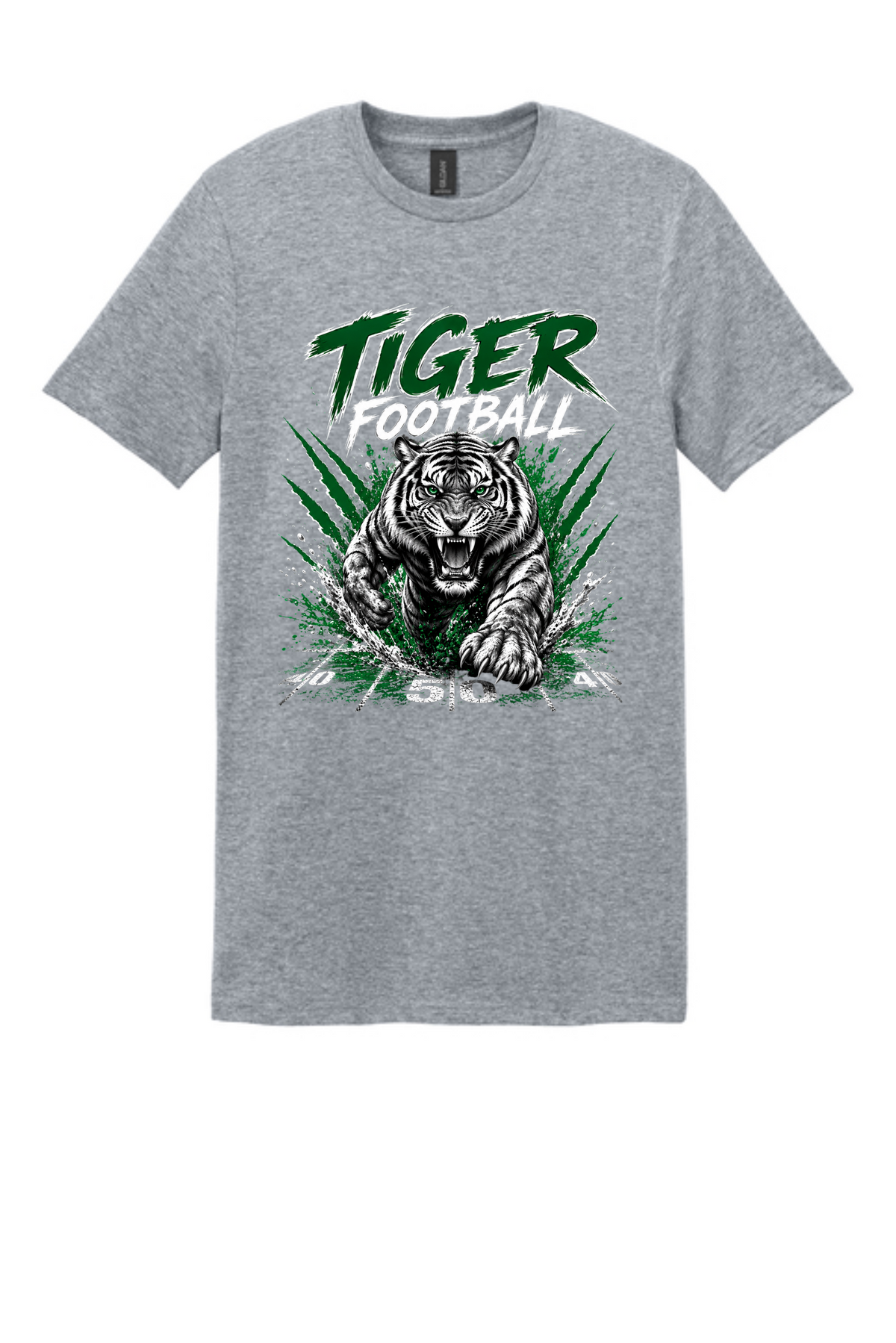 SHS Code Green Cotton T Football